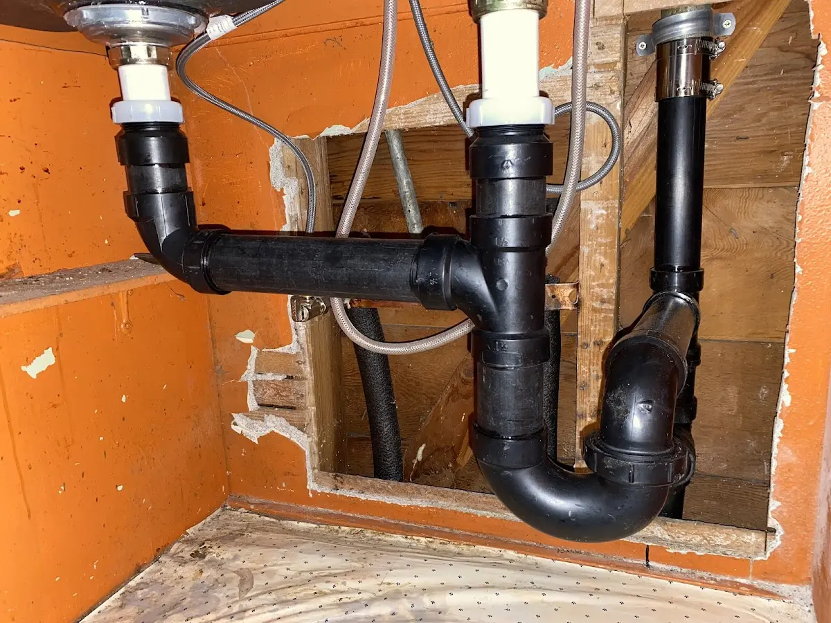 Professional Repiping Services equipment and tools on the job in Menands